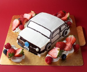 車のケーキ2