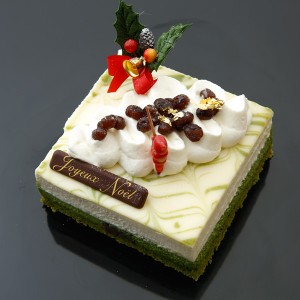 抹茶とホワイトチョコレート★クリスマスケーキ